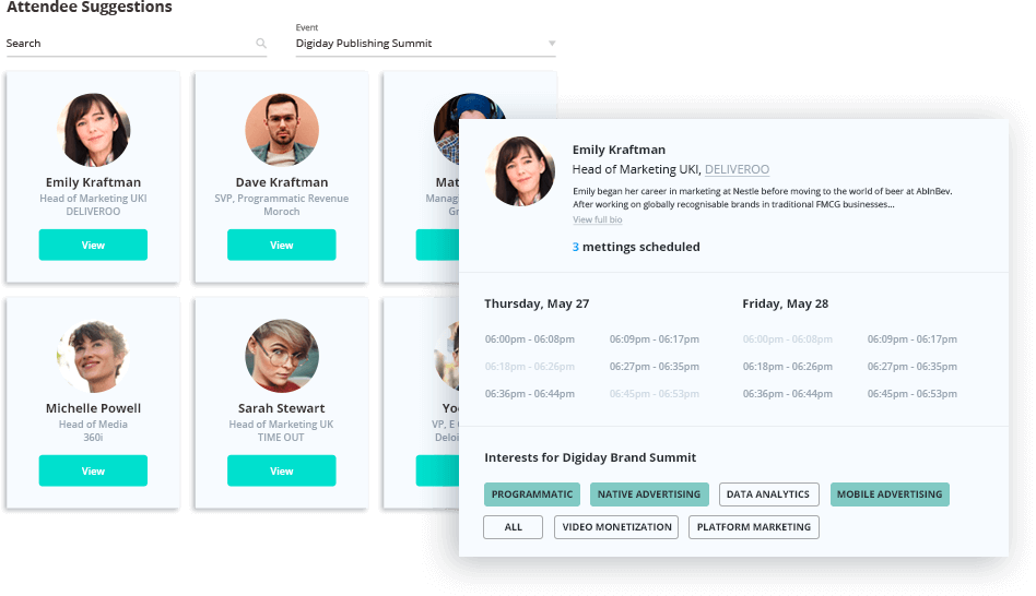 Digiday Connect Grandiz! Custom WordPress Development